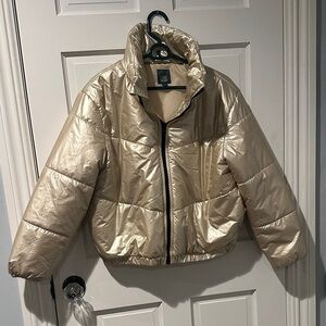 Wild Fable Shimmering Cream Jacket